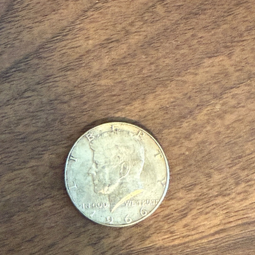 1966 Kennedy Half Dollar Coin